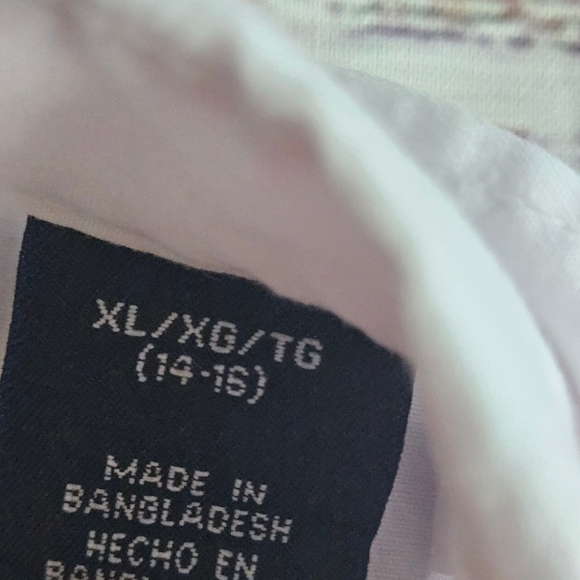 Wrangler Western Shirt Youth XL 14-16 White Long Sleeve Snap Front - Picture 4 of 10